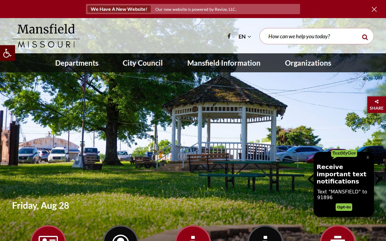 Mansfield court docket official city website